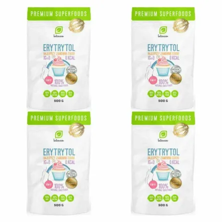 4 x Erytrol 500 g Erytrytol Intenson