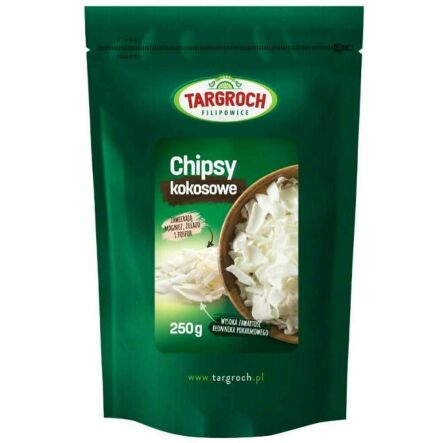 Chipsy Kokosowe 250 g - Targroch