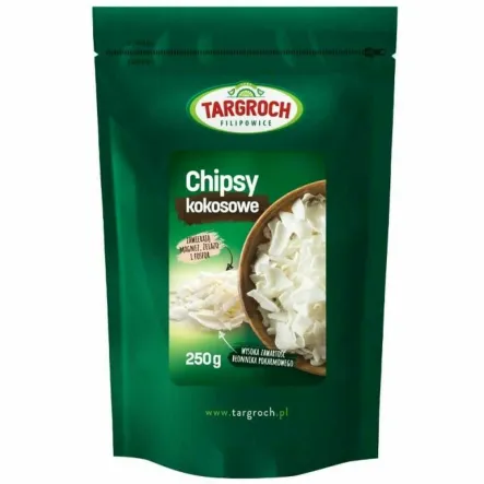 Chipsy Kokosowe 250 g - Targroch (data: 31.05.2026)