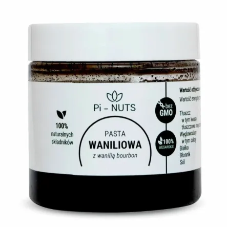 Pasta Waniliowa z Wanilią Bourbon 100 g - PI-NUTS