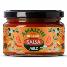 Sos Salsa Łagodny Bezglutenowy Bio 260 g - Amaizin