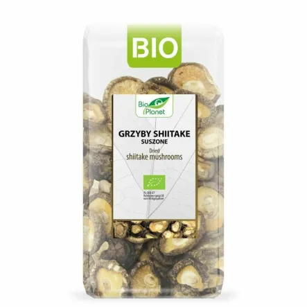 Shiitake Grzyby Suszone Bio 50 g - Bio Planet