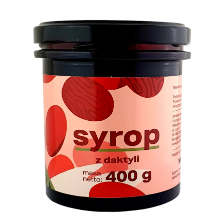 Syrop Daktylowy 400 g Pięć Przemian