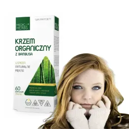 Krzem Organiczny z Bambusa 350 mg 60 Kapsułek - Medica Herbs