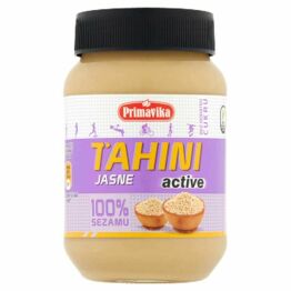 Tahini Jasne Active (Pasta Sezamowa) 460 g - Primavika