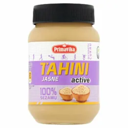 Tahini Jasne Active (Pasta Sezamowa) 460 g - Primavika
