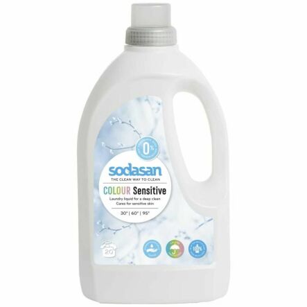 Płyn do Prania KOLOR SENSITIVE Bio 1,5 l - Sodasan