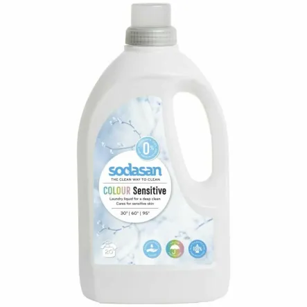 Płyn do Prania KOLOR SENSITIVE Bio 1,5 l - Sodasan