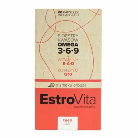 Estrovita Skin Teen Arbuz 60 Kapsułek - Onesano - Wyprzedaż