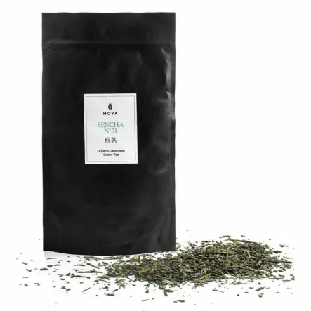 Sencha No.21 Oryginalna Japońska Zielona Herbata BIO 100 g - Moya