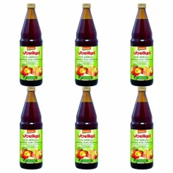 ZGRZEWKA 6 x Ocet Jabłkowy Niefiltrowany Demeter BIO 750 ml Voelkel