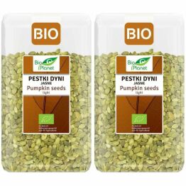 2 x Pestki Dyni Łuskane Jasne Bio 1 kg - Bio Planet