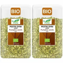 2 x Pestki Dyni Łuskane Jasne Bio 1 kg - Bio Planet