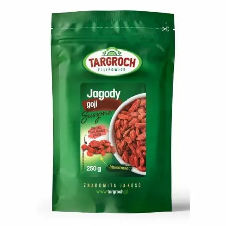 Jagody Goji Suszone 250 g - Targroch