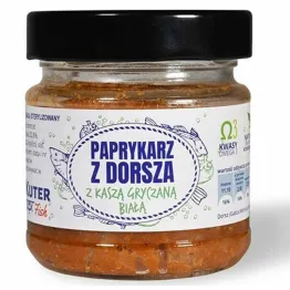 Paprykarz z Dorsza z Kaszą Gryczaną Białą 155 g - Kuter Fish