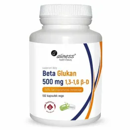 Beta Glukan 500 mg 100 Kapsułek Vege - Aliness