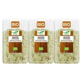 3 x Płatki Migdałowe Bio 600 g - Bio Planet