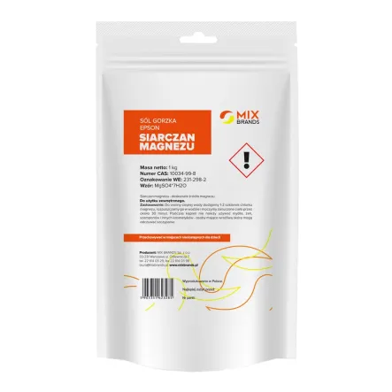 Siarczan Magnezu Sól Gorzka Epsom 1 kg - Mix Brands