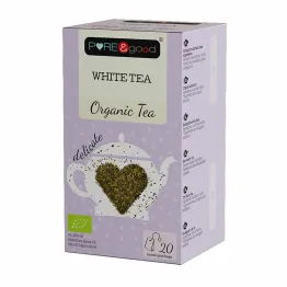 Herbatka Ekologiczna White Tea 36 g 20 Torebek Pure and Good