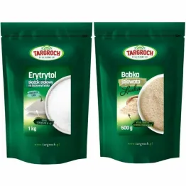 Zestaw Erytrol 1 kg - Targroch + Babka Jajowata Łuska 500 g - Targroch