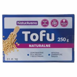 Tofu Kostka Naturalne 250 g - NaturAvena