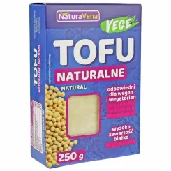 Tofu Kostka Naturalne 250 g - NaturAvena