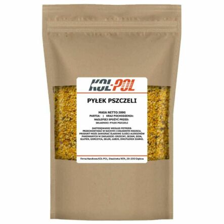 Pyłek Pszczeli Naturalny 200 g  KOL-POL