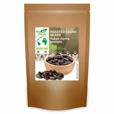 Kakao Ziarna Prażone Bio 200 g - Bio Planet