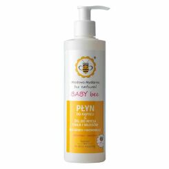 Płyn do Kąpieli and  Żel do Mycia Ciała i Włosów Dla Dzieci i Niemowląt 280 ml - Miodowa Mydlarnia BABY BEE