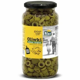 Oliwki Zielone Krojone 935 g (485 g) - Kier