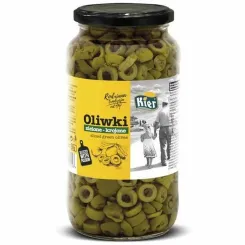 Oliwki Zielone Krojone 935 g (485 g) - Kier