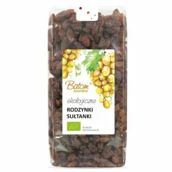 Rodzynki Sułtanki Bio 1 kg - BATOM