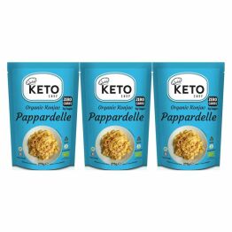 3 x  Makaron Keto (Konjac Typu Noodle Pappardelle) Bio 270 g (200 g) - Keto Chef