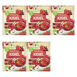 5 x Kisiel do Kubka Żurawina z Maliną Eko 30 g - Dary Natury