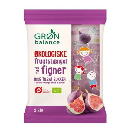 Przekąski Dla Dzieci Figowe Bio 100 g (5 x 20 g) - Gron Balance - Przecena Krótka Data Minimalnej Trwałości