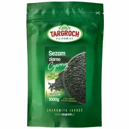 Sezam Łuskany Czarny Ziarno 1 kg - Targroch