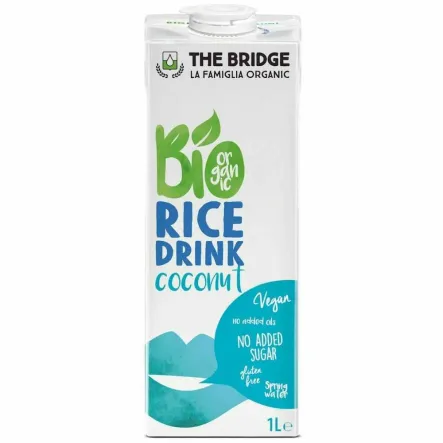 Napój Ryżowy z Kokosem Bio 1 l - The Bridge