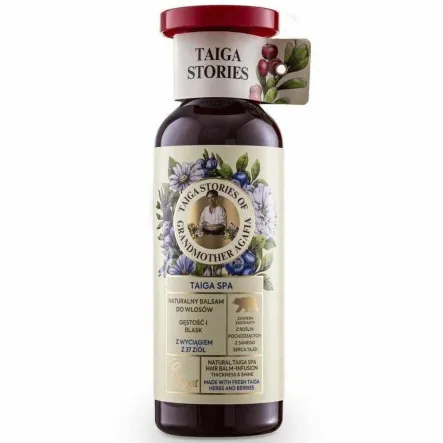 Naturalny Balsam do Włosów Dodający Objętości i Blasku 37 Ziół 500 ml - Agafia (20.10.2024)