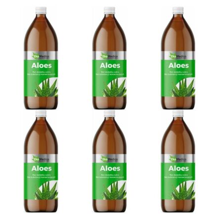 6 x Aloes Bez Dodatku Cukru 1 l - Ekamedica