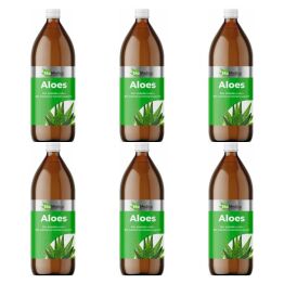 6 x Aloes Bez Dodatku Cukru 1 l - Ekamedica