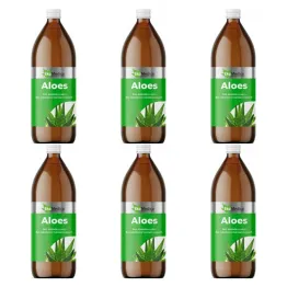 6 x Aloes Bez Dodatku Cukru 1 l - Ekamedica