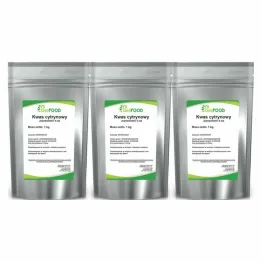 3 x Kwas Cytrynowy Jednowodny E330 1 kg - DeliFood