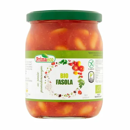 Fasola W Sosie Pomidorowym Bio 440 G Primaeco