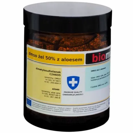 DMSO Żel 50% z Aloesem 180 ml - BIOMUS