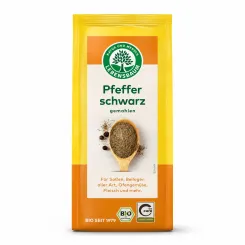 Pieprz Czarny Mielony Bio 50 g - Lebensbaum