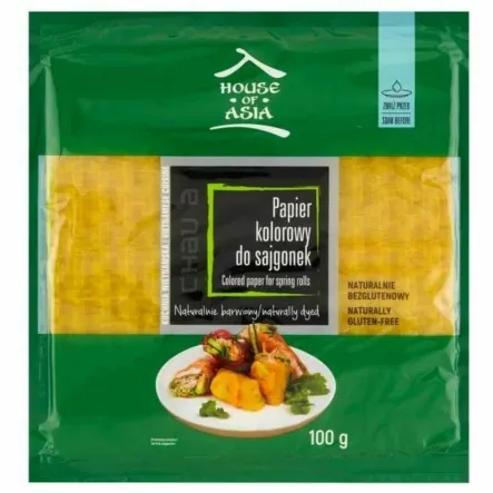 Papier Kolorowy do Sajgonek 100 g - House of Asia