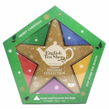 Herbata Green & Gold Star Pack Bio 16 sztuk - English Tea Shop