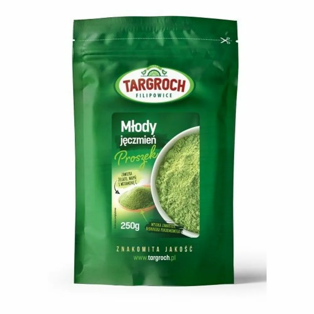 Młody Jęczmień Proszek 250 g - Targroch