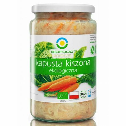 Kapusta Kiszona Bio 700 g (500 g) - Biofood