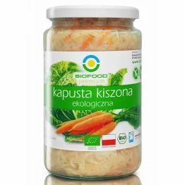 Kapusta Kiszona Bio 700 g (500 g) - Biofood 